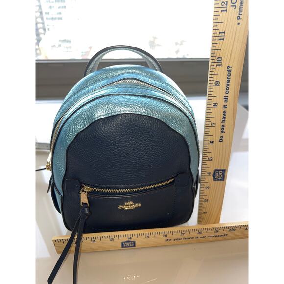 Coach Andi Midnight/Multi Mini Metallic
Blue Backpack - Picture 3 of 14